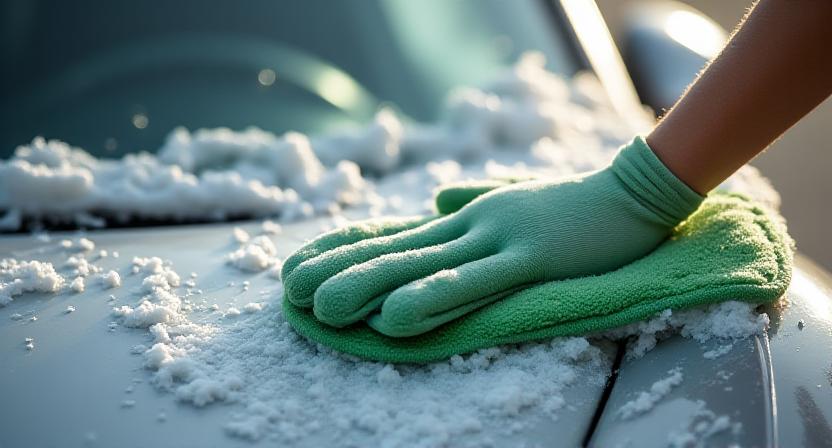 最高級シャンプーを使用した手洗い洗車